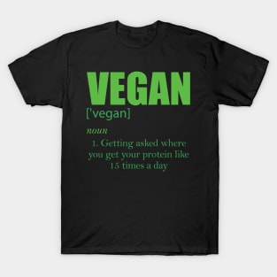 Vegan Definition T-Shirt